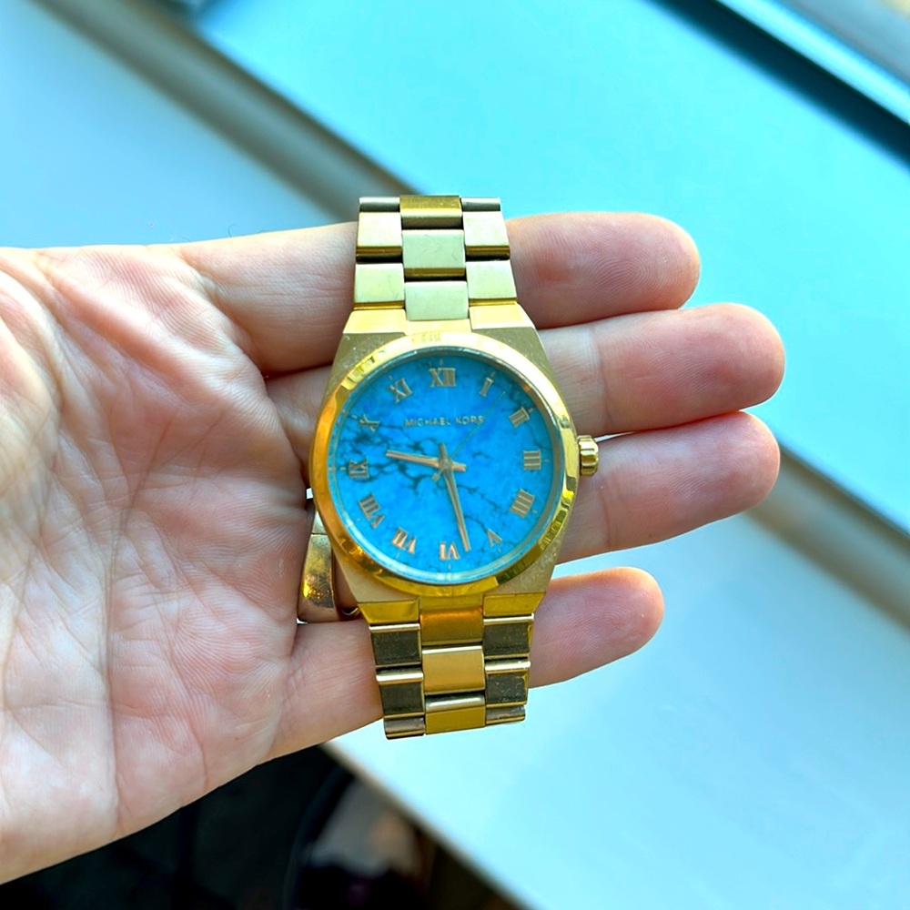Michael Kors Stone faced watch